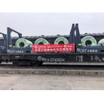 中铁铁龙特箱事业部正式启动北部港湾集团卷钢项目